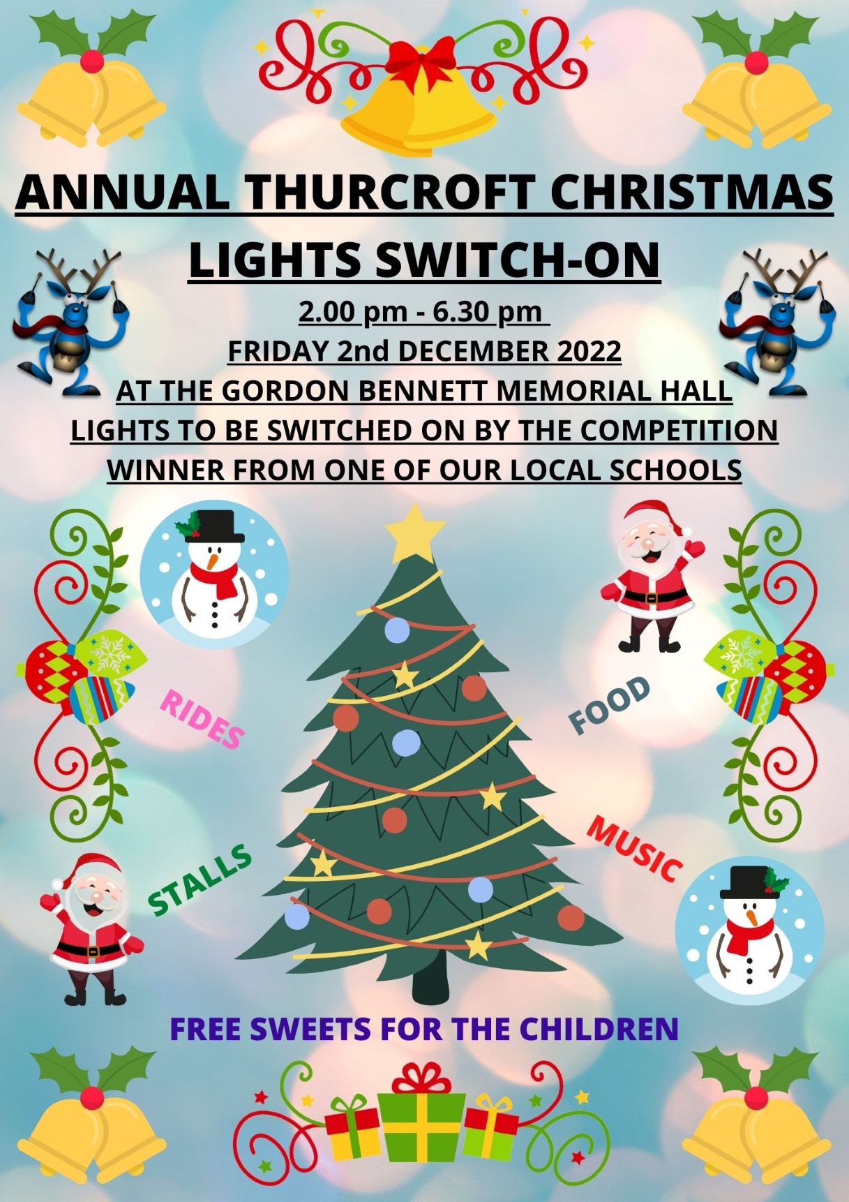 Christmas Lights switch-on
